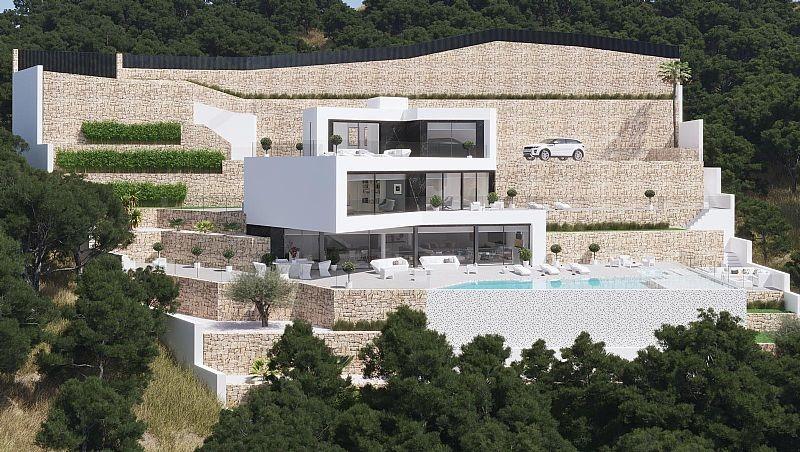 Villa a Benissa, Alicante, Spagna 4 camere da letto, 491 mq. N° 181129