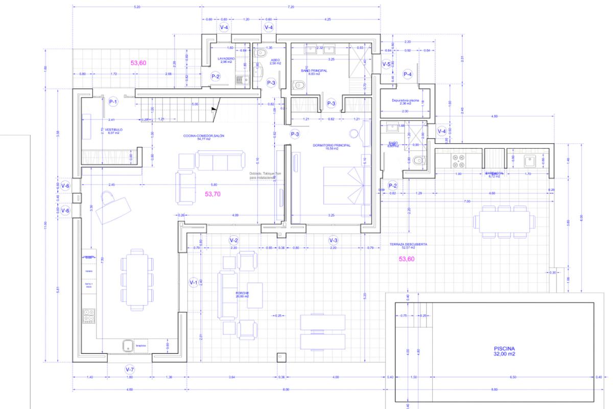 Villa i Moraira, Alicante, Spanien 3 sovrum, 216 kvm. Nr. 97273