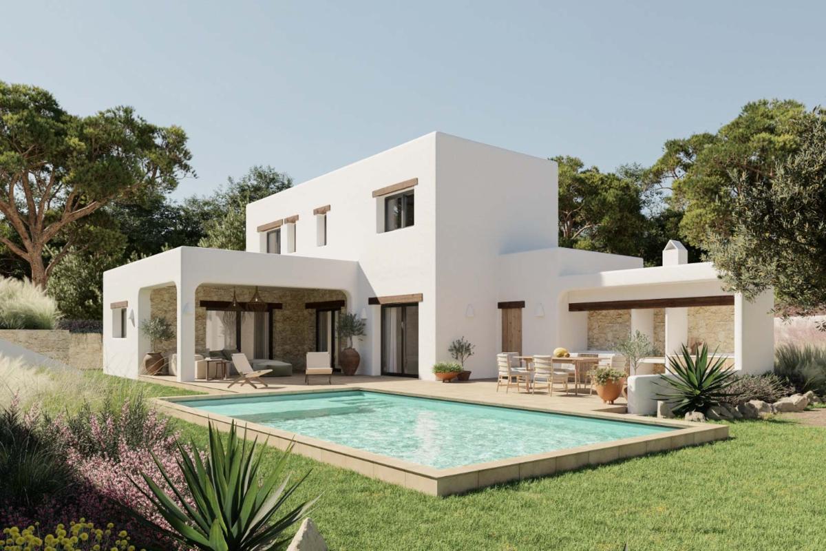 Villa i Moraira, Alicante, Spanien 3 sovrum, 216 kvm. Nr. 97273