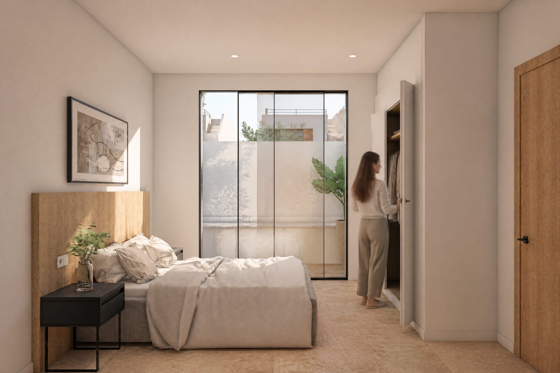 Villetta a schiera a Alhama de Murcia, Murcia, Spagna 3 camere da letto, 77 mq. N° 196187
