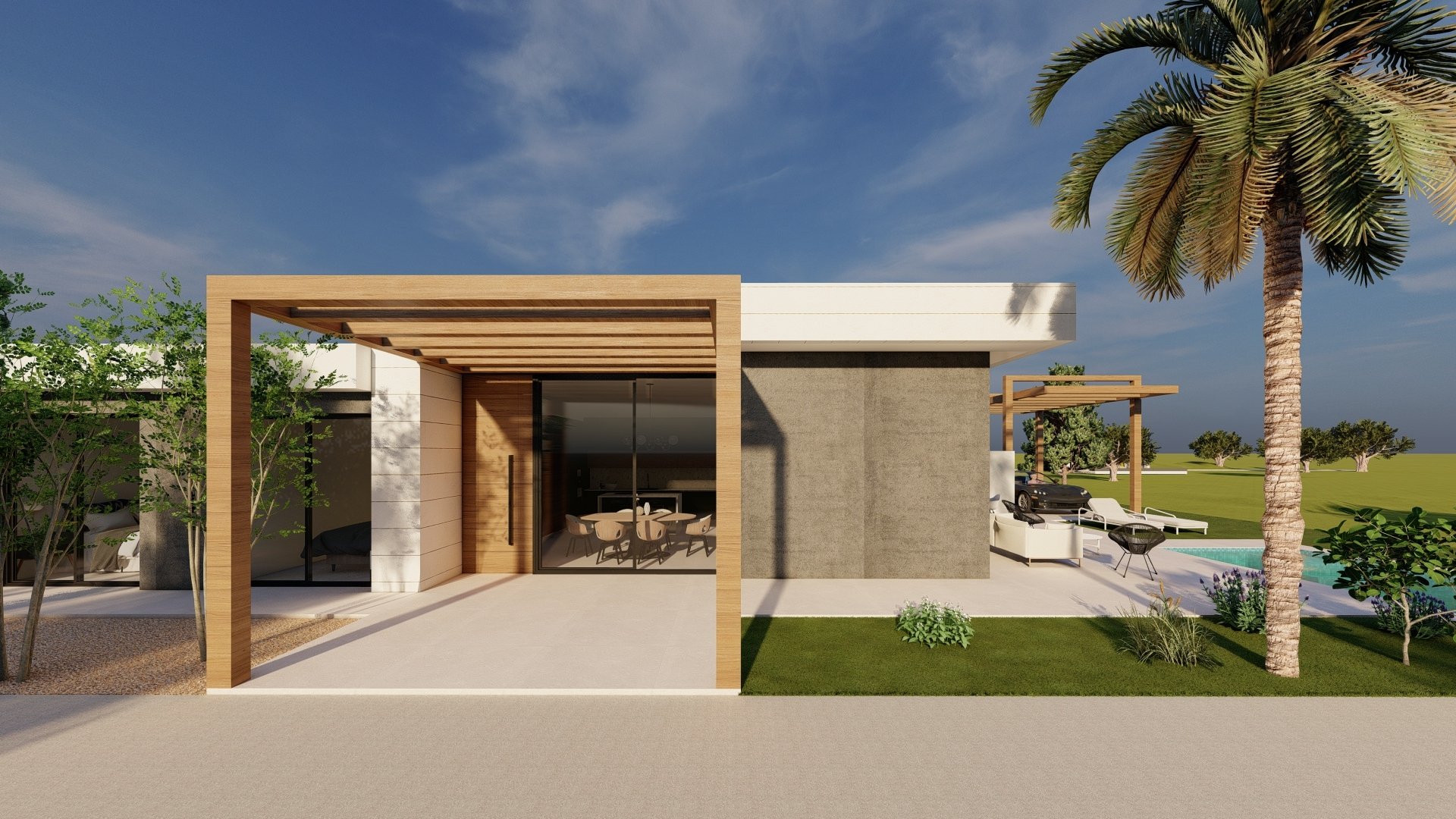 Villa in Pilar de la Horadada, Alicante, Spanien 3 Schlafzimmer, 257 m2 Nr. 196189