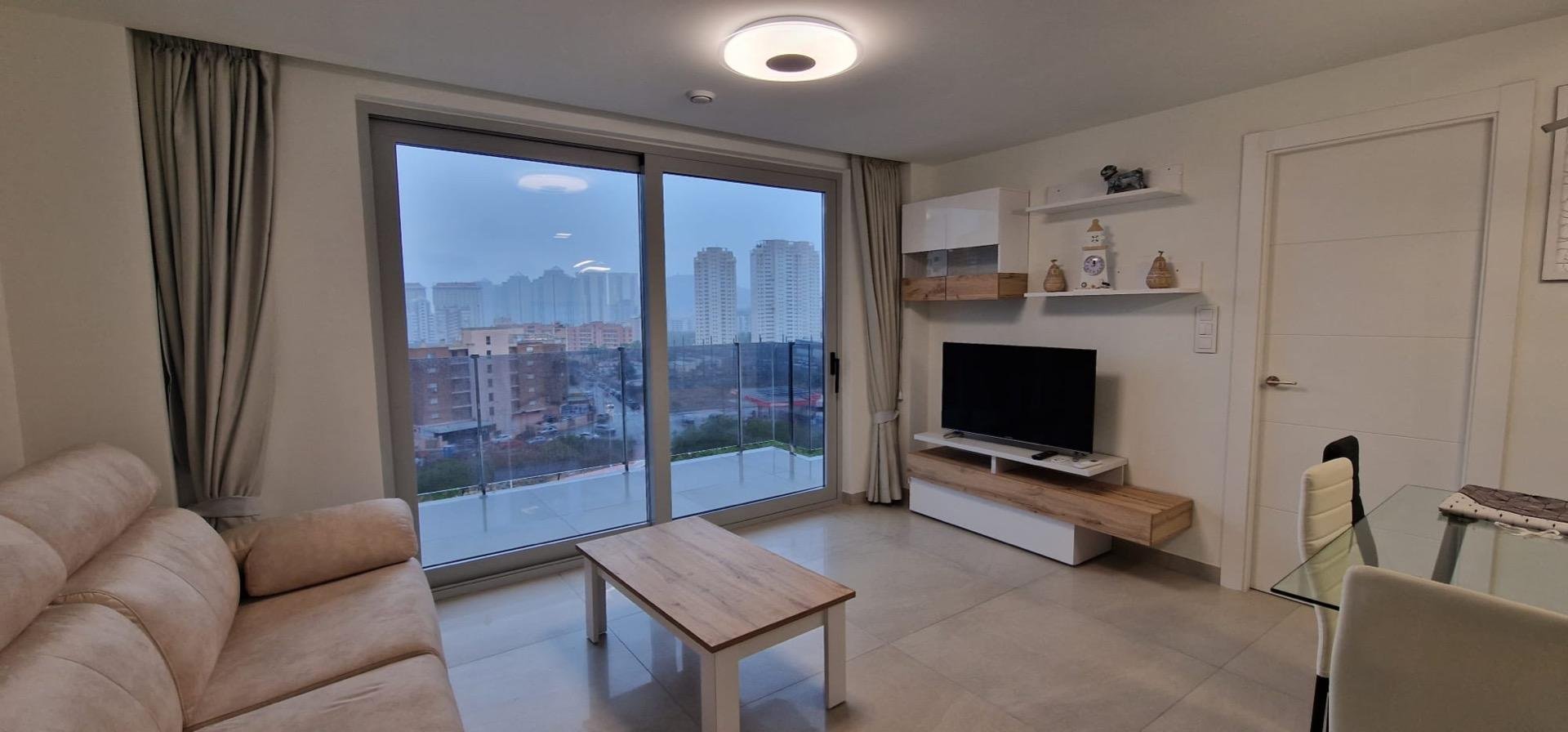 Квартира в Финестрат, Аликанте, Испания 1 спальня, 77м2 №168777