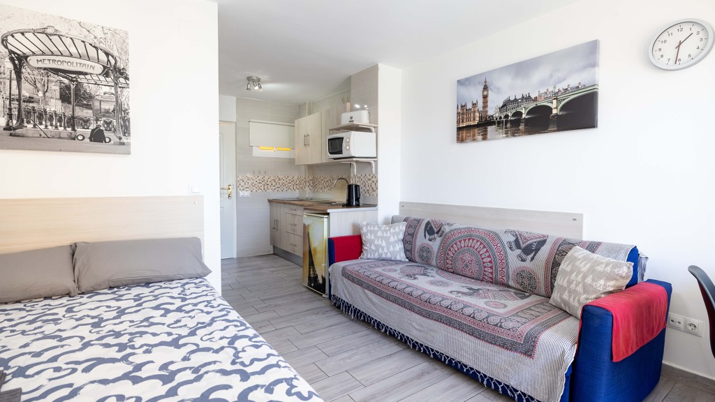 Apartamento en Benalmádena, Málaga, España 1 habitación, 33 m2 No. 186835