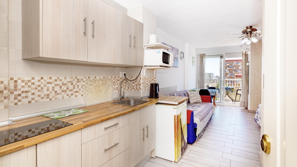 Apartamento en Benalmádena, Málaga, España 1 habitación, 33 m2 No. 186835