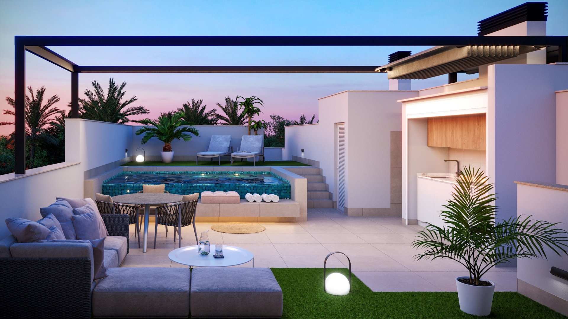 Apartament w Pilar de la Horadada, Alicante, Hiszpania 3 sypialnie, 95 mkw. nr 186838