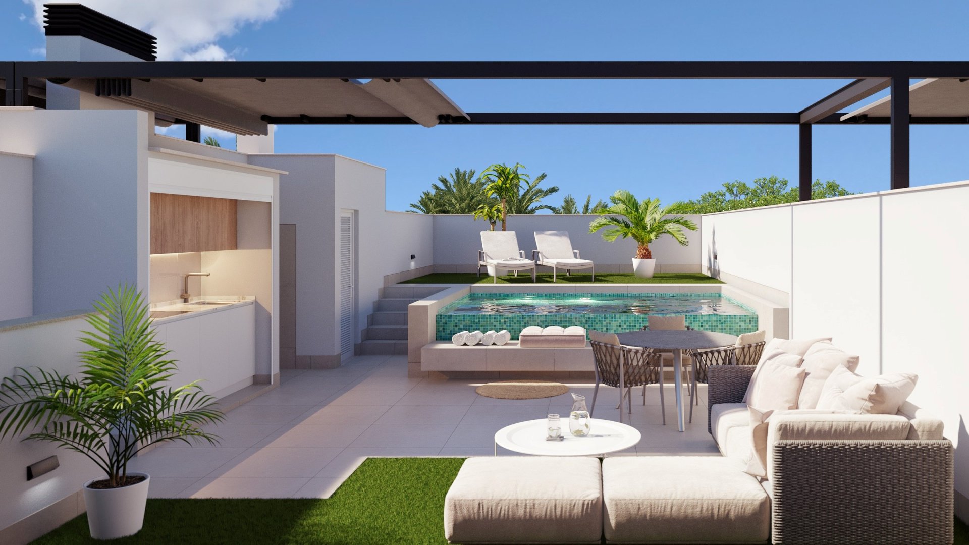 Apartament w Pilar de la Horadada, Alicante, Hiszpania 3 sypialnie, 95 mkw. nr 186838