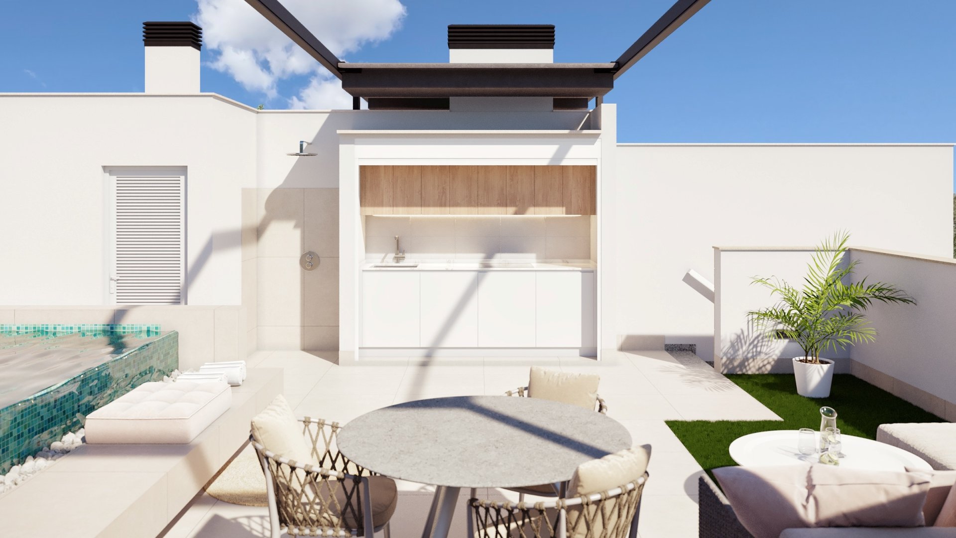 Apartament w Pilar de la Horadada, Alicante, Hiszpania 3 sypialnie, 95 mkw. nr 186838
