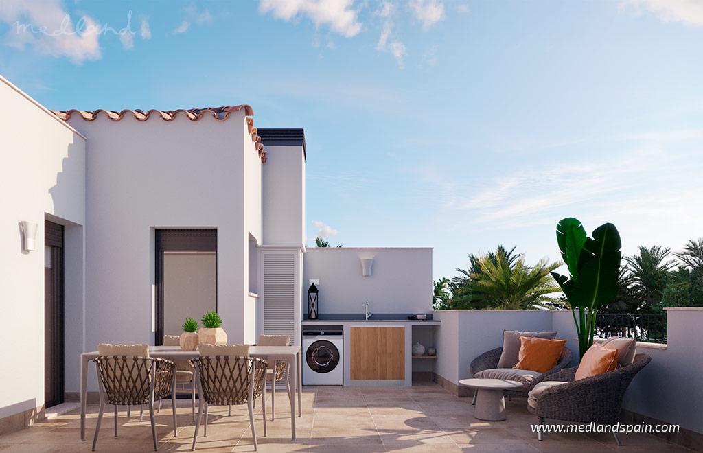 Rindu māja Torre-Pacheco, Murcia, Spānijā 3 istabas, 82 m2 Nr. 167865