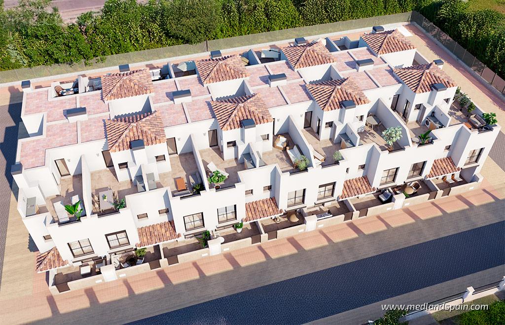 Rindu māja Torre-Pacheco, Murcia, Spānijā 3 istabas, 82 m2 Nr. 167865
