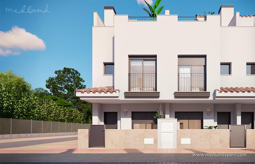 Rindu māja Torre-Pacheco, Murcia, Spānijā 3 istabas, 82 m2 Nr. 167865