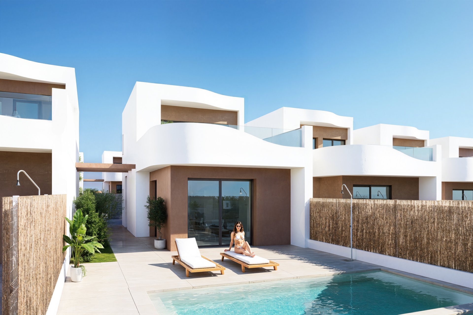 Villa a La Herrada, Alicante, Spagna 3 camere da letto, 129 mq. N° 155980