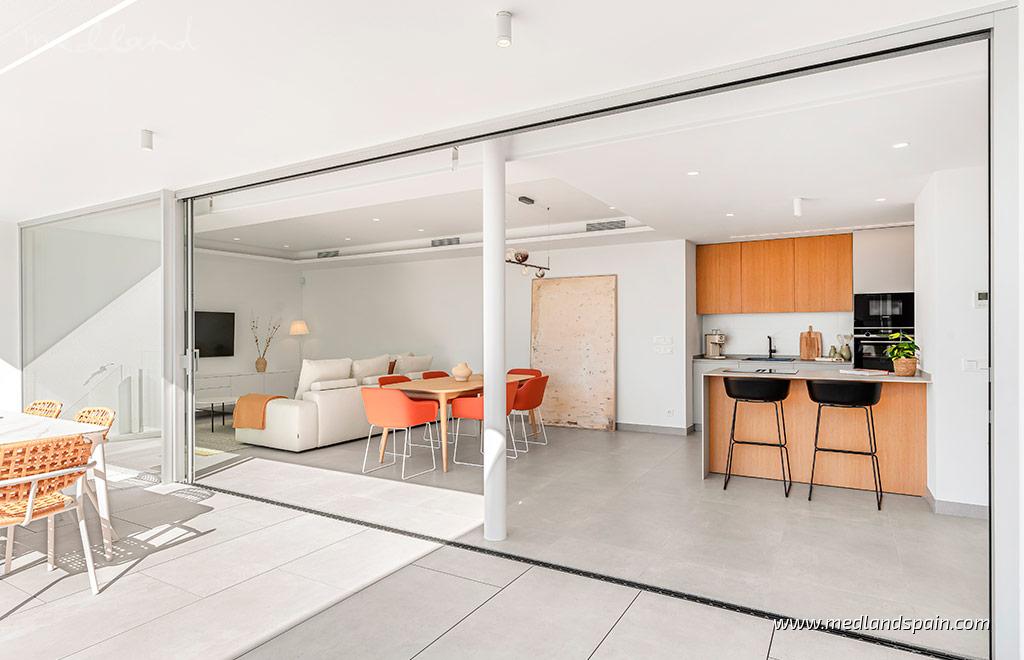 Villa i Cumbre Del Sol, Alicante, Spanien 4 sovrum, 142 kvm. Nr. 163050