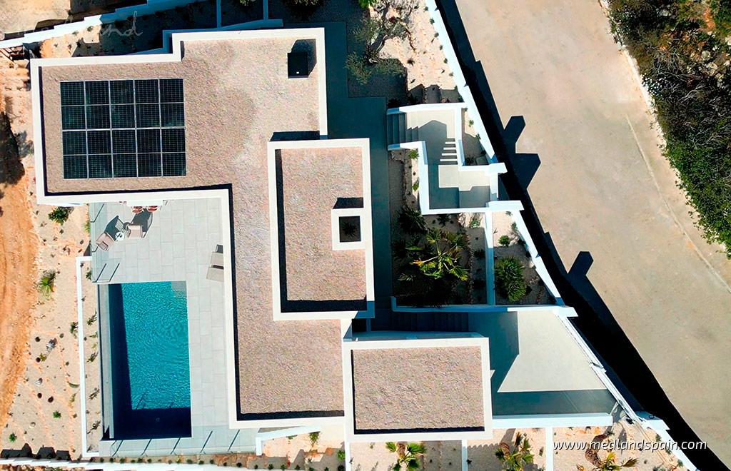 Villa i Cumbre Del Sol, Alicante, Spanien 4 sovrum, 142 kvm. Nr. 163050