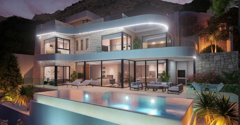 Huvila Altea, Alicante, Espanja 4 makuuhuonetta, 345 m2 No. 144882