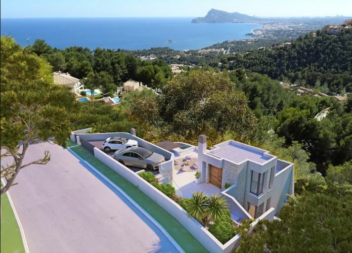Huvila Altea, Alicante, Espanja 4 makuuhuonetta, 345 m2 No. 144882