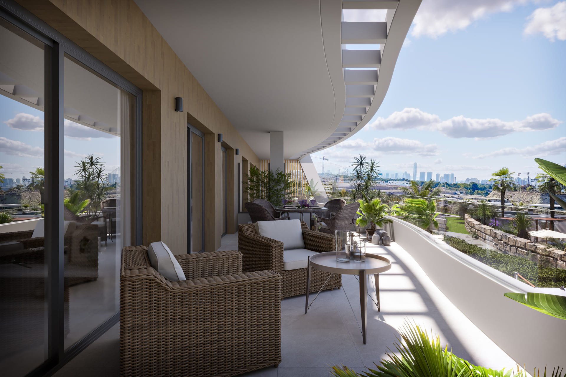 Penthouse in Finestrat, Alicante, Spain 3 bedrooms,  No. 197018