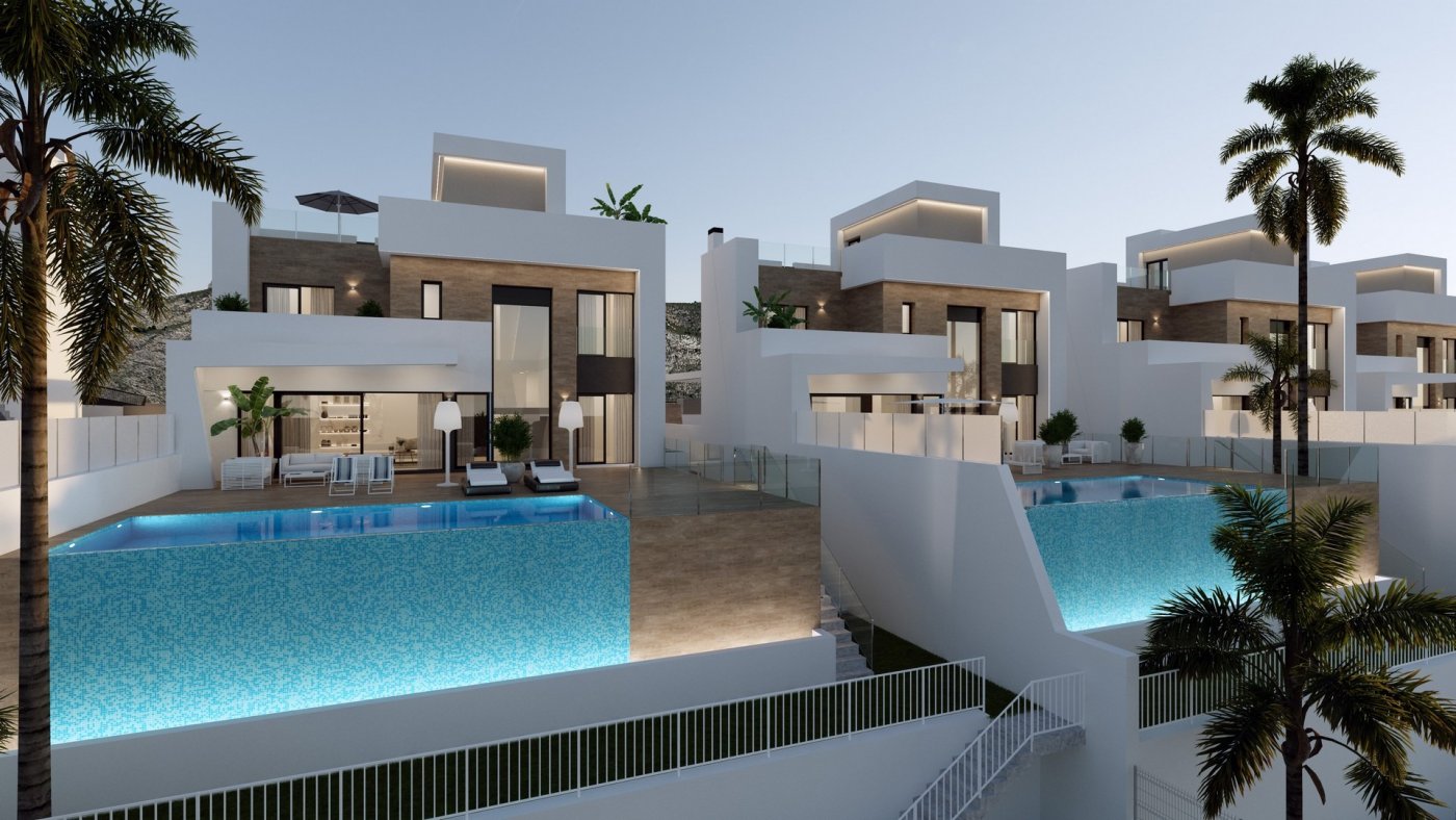 Villa en Finestrat, Alicante, España 4 dormitorios, 344 m2 No. 165114