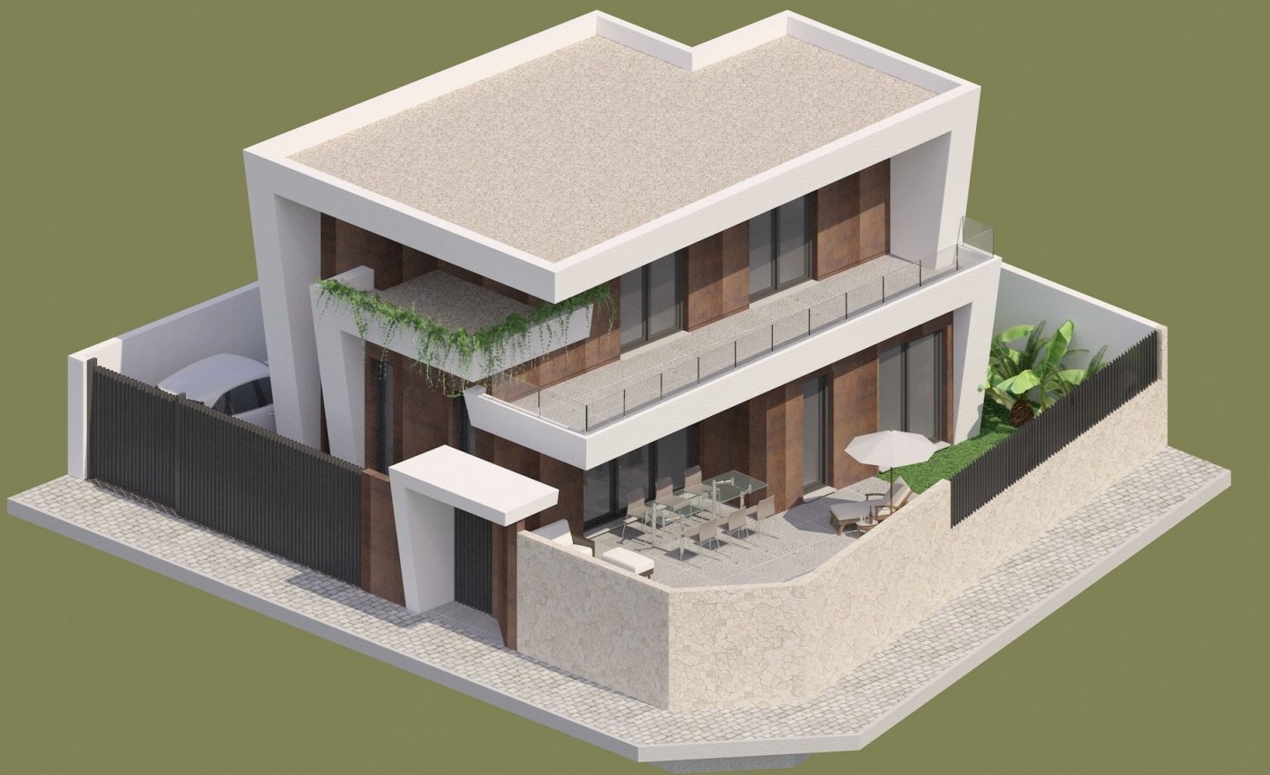 Villa Benijofar, Alicante, Spānijā 3 istabas, 135 m2 Nr. 165115