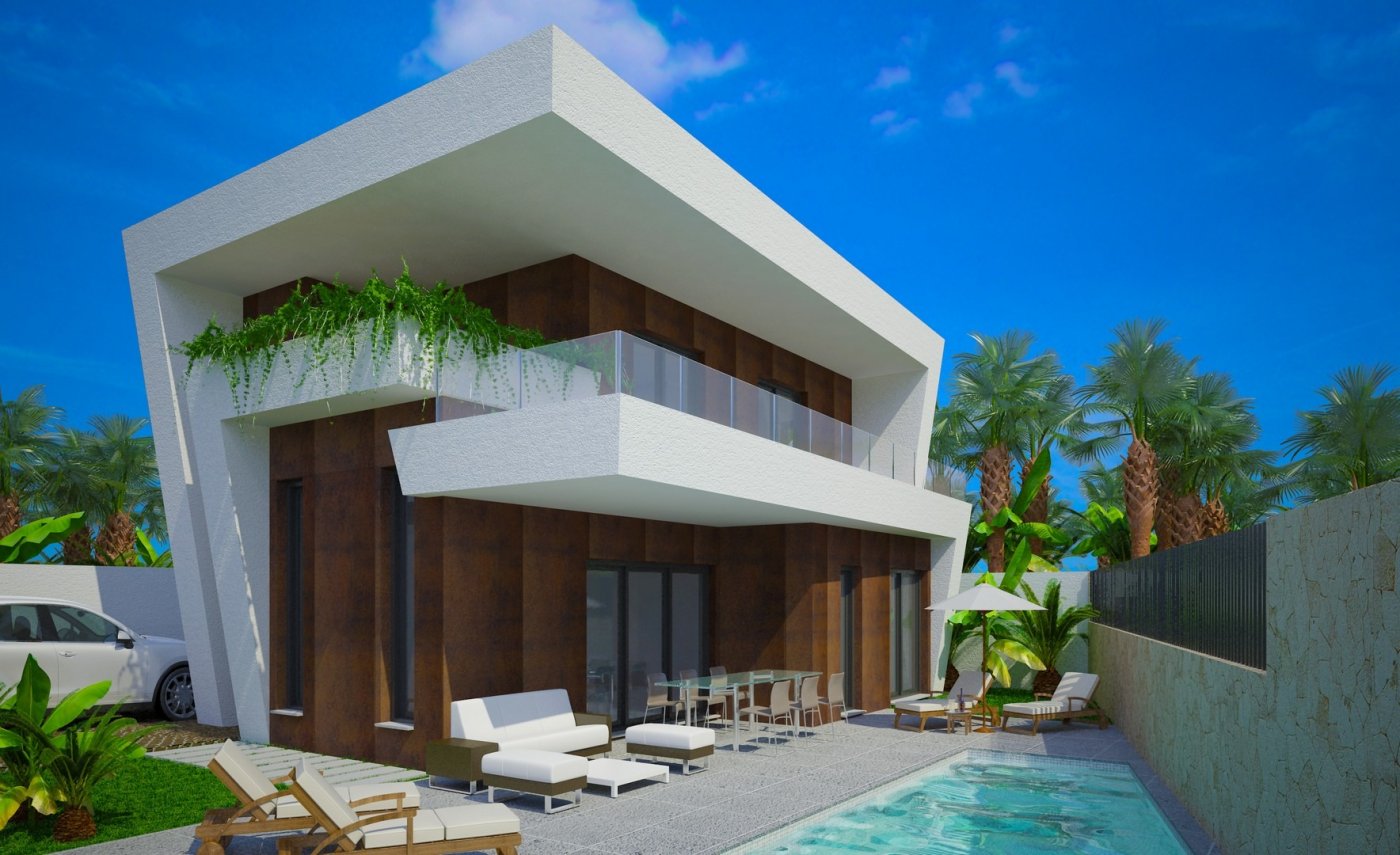 Villa Benijofar, Alicante, Spānijā 3 istabas, 135 m2 Nr. 165115