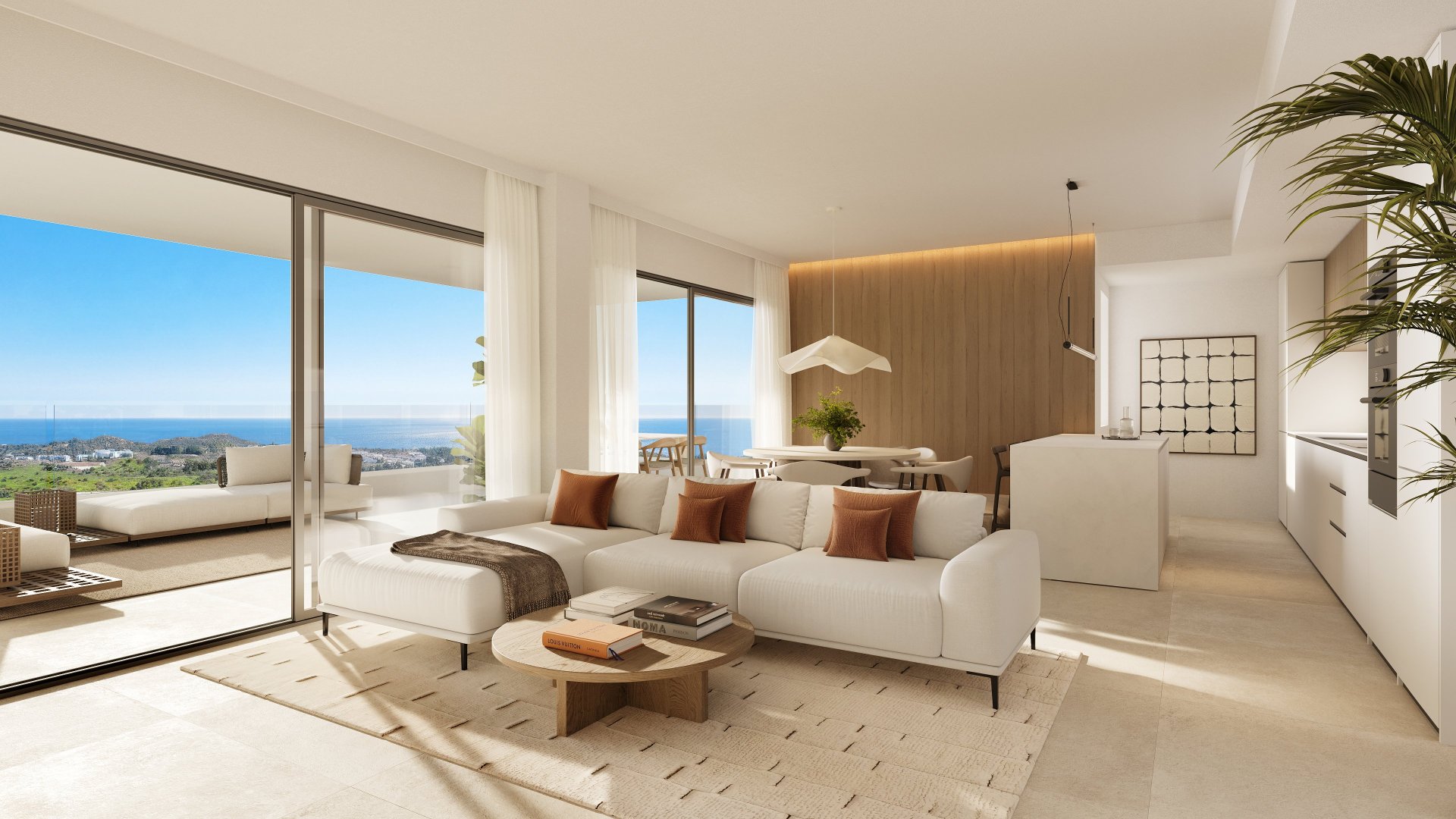 Apartment in Mijas, Malaga, Spain 3 bedrooms, 180 sq.m. No. 180407