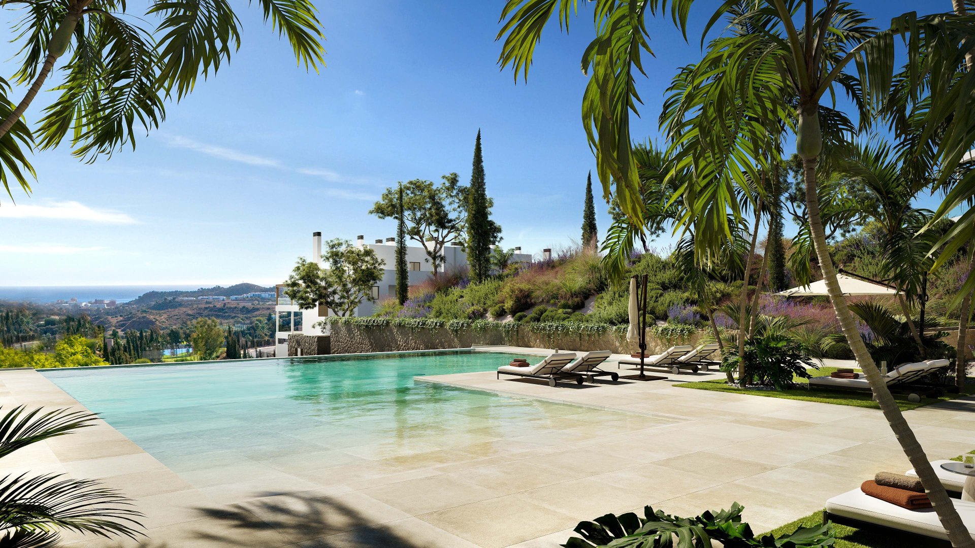 Apartment in Mijas, Malaga, Spain 3 bedrooms, 180 sq.m. No. 180407