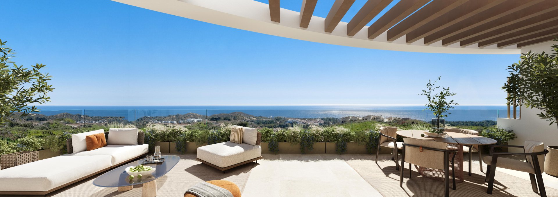Apartment à Mijas, Malaga, Espagne 3 chambres, 127 m2 No. 180411
