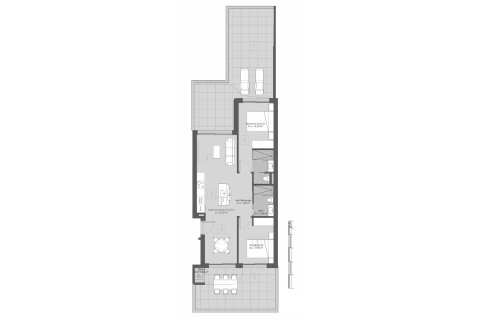 Layout 2 bedrooms, 85.1 sq.m. in Golden Green Apartments in Los Alcázares, Murcia, Spain No. 156200