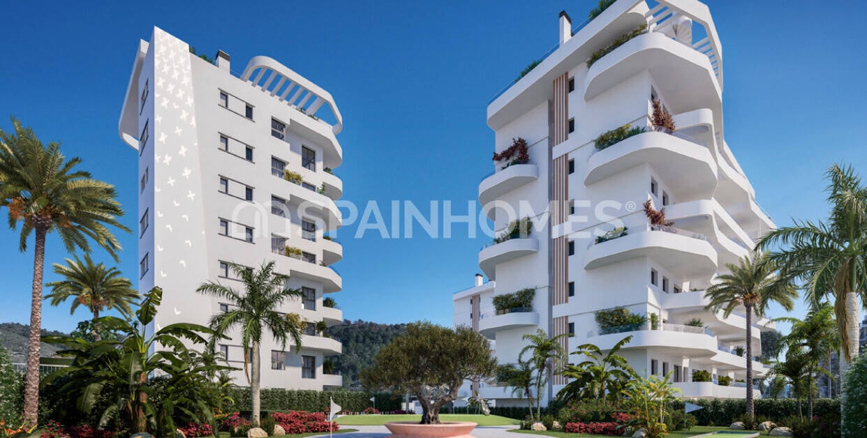 Appartamento a Villajoyosa, Alicante, Spagna 2 camere da letto, 110 mq. N° 156198