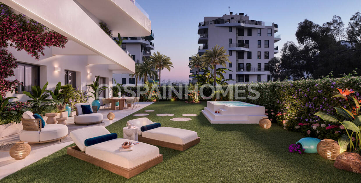 Appartamento a Villajoyosa, Alicante, Spagna 2 camere da letto, 110 mq. N° 156198