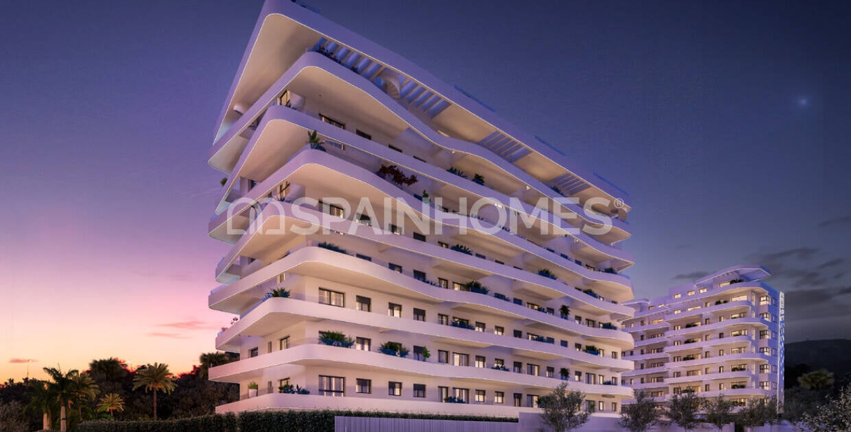Appartamento a Villajoyosa, Alicante, Spagna 2 camere da letto, 110 mq. N° 156198