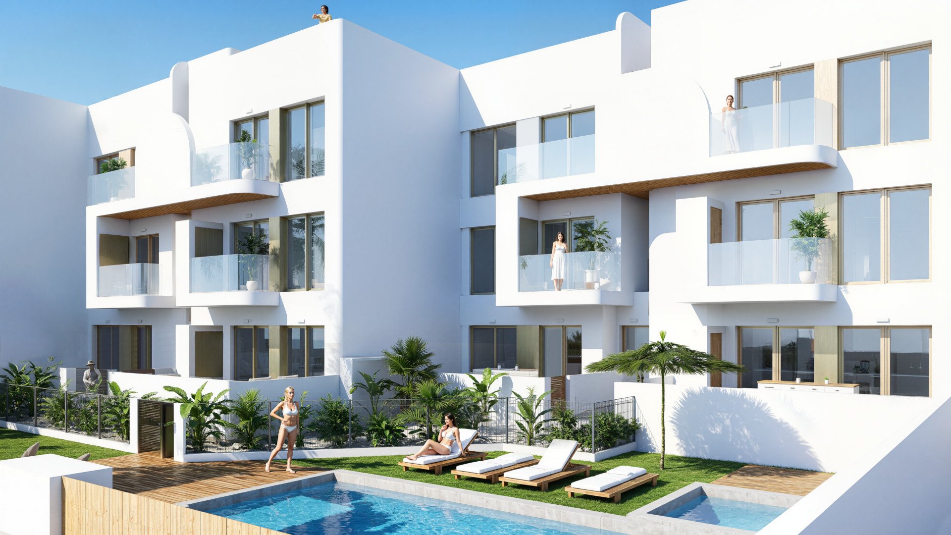 Golden Green Apartments in Los Alcazares, Murcia, Spanien Nr. 156199
