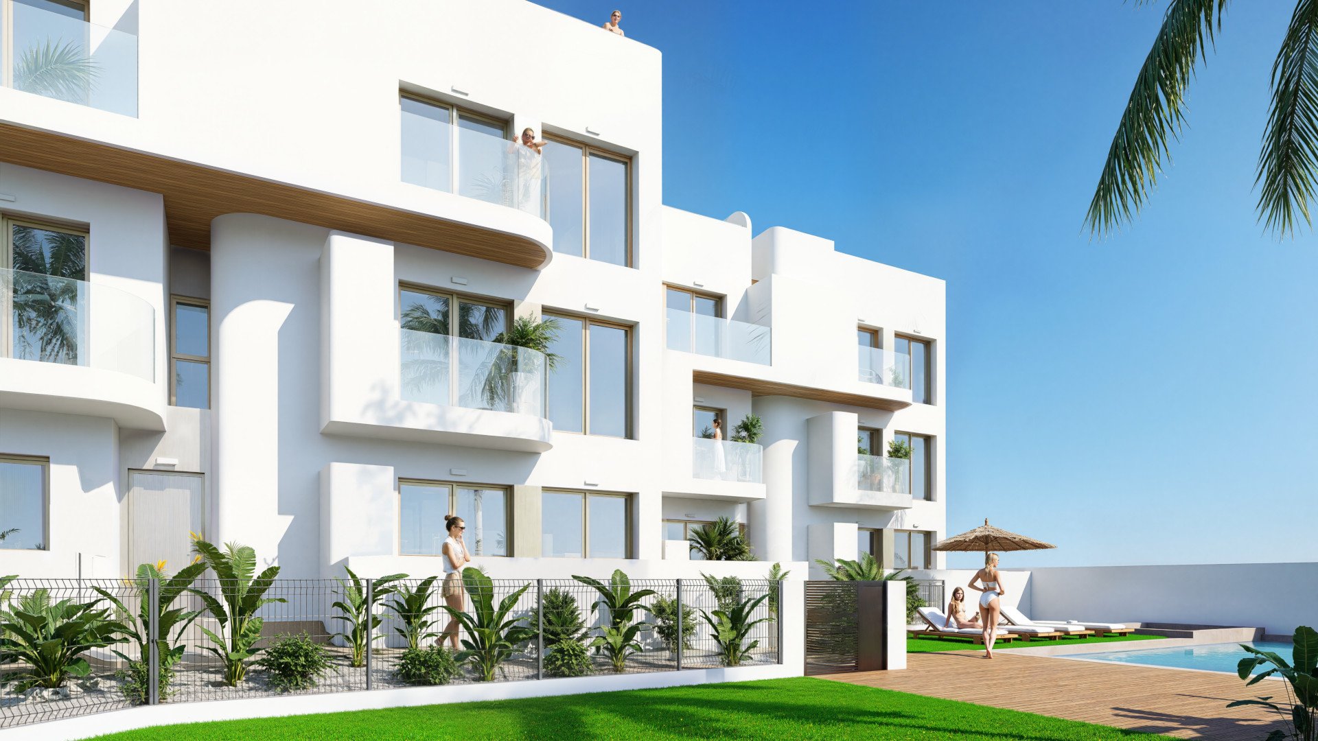 Golden Green Apartments in Los Alcazares, Murcia, Spanien Nr. 156199