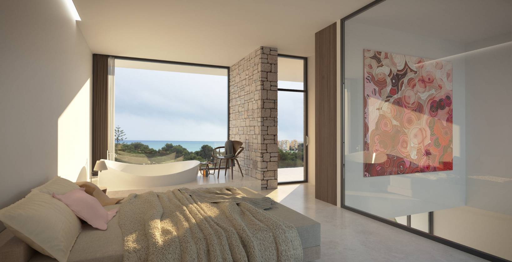Villa i Dehesa De Campoamor, Alicante, Spanien 4 sovrum, 370 kvm. Nr. 154468