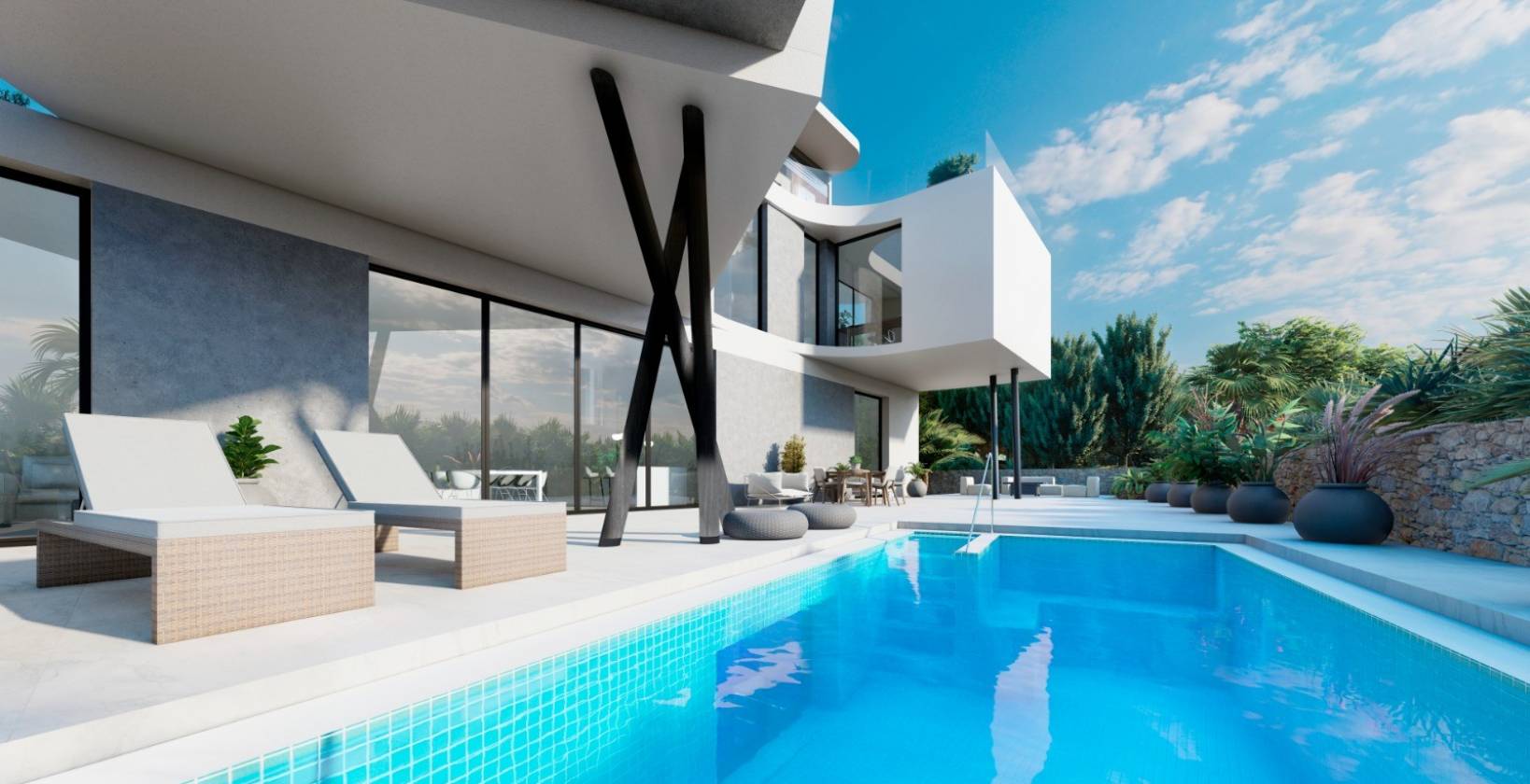 Villa Dehesa De Campoamor, Alicante, Spānijā 4 istabas, 488 m2 Nr. 163555