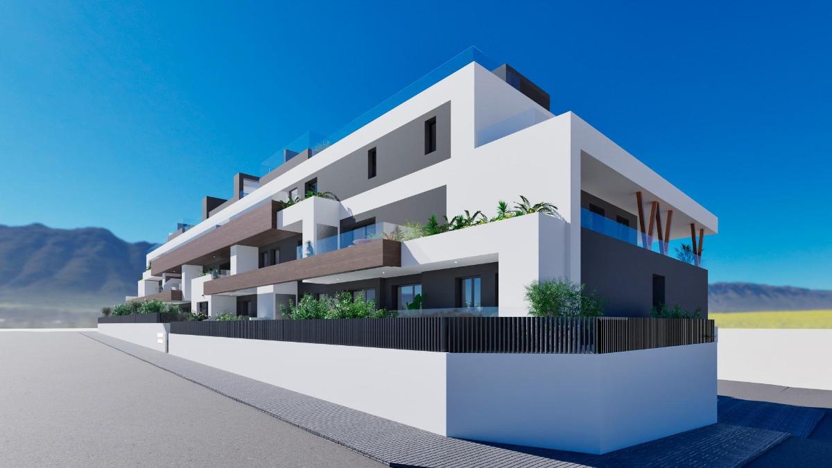 Huoneisto Benijofar, Alicante, Espanja 2 makuuhuonetta, 61 m2 No. 112896