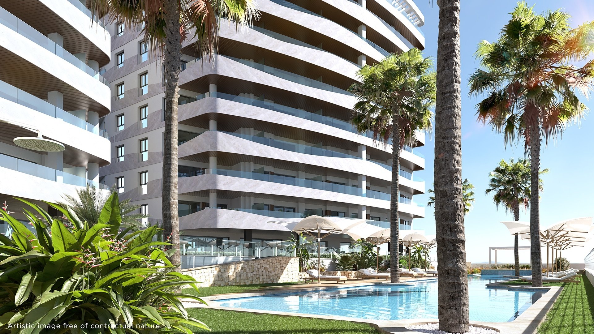 Apartamento en La Manga del Mar Menor, Murcia, España 2 dormitorios, 112 m2 No. 179815