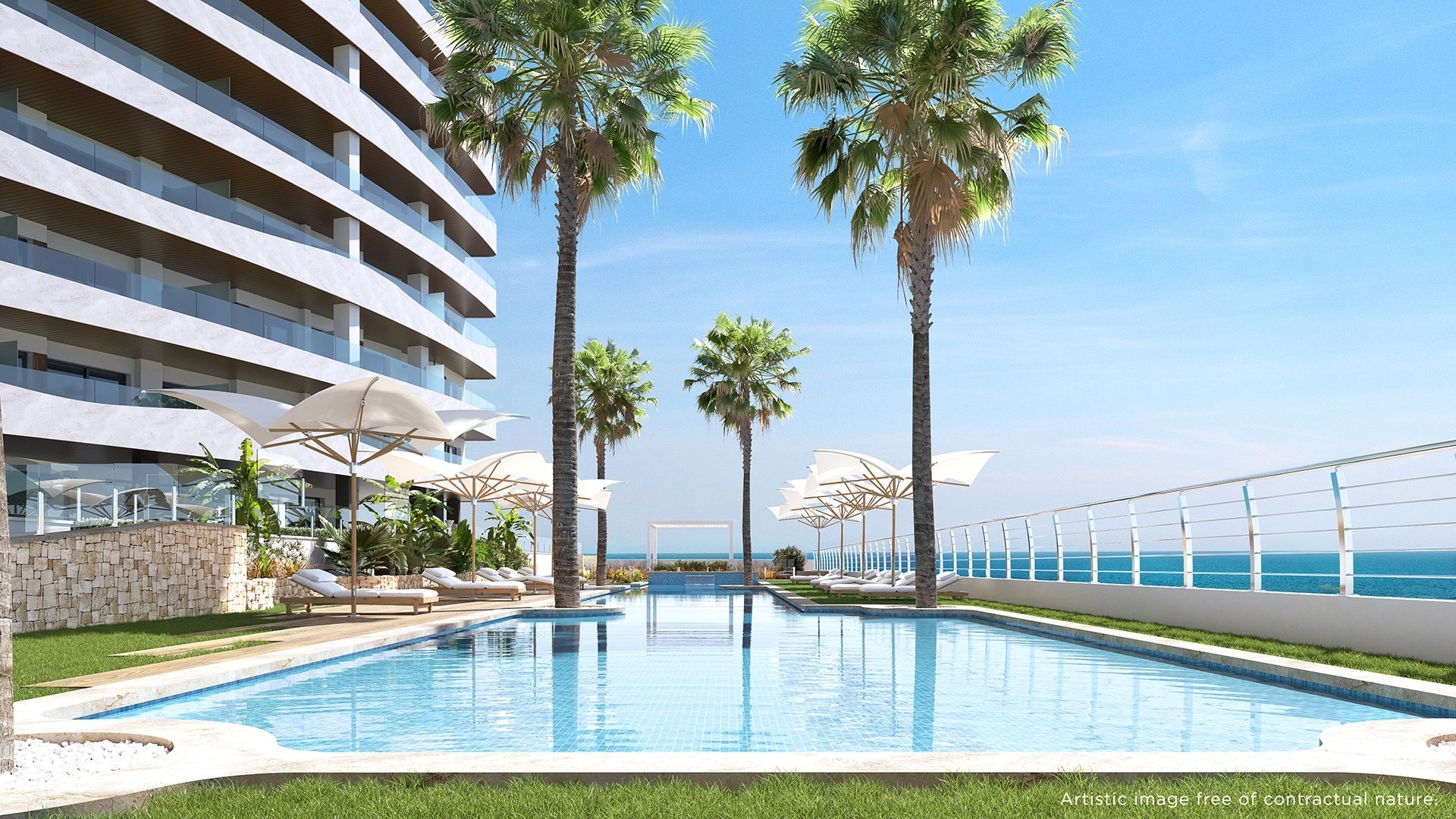 Apartamento en La Manga del Mar Menor, Murcia, España 2 dormitorios, 112 m2 No. 179815