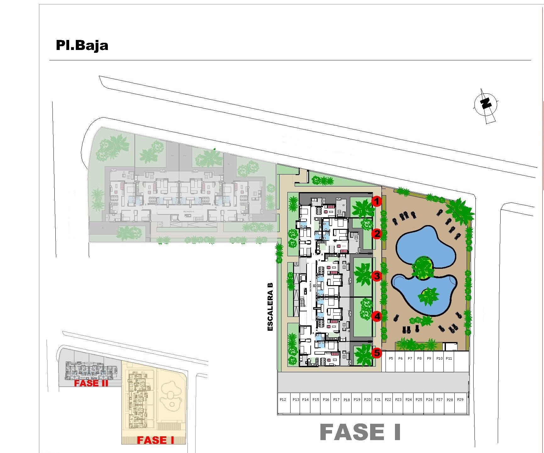 Appartamento a Denia, Alicante, Spagna 3 camere da letto, 82 mq. N° 134393