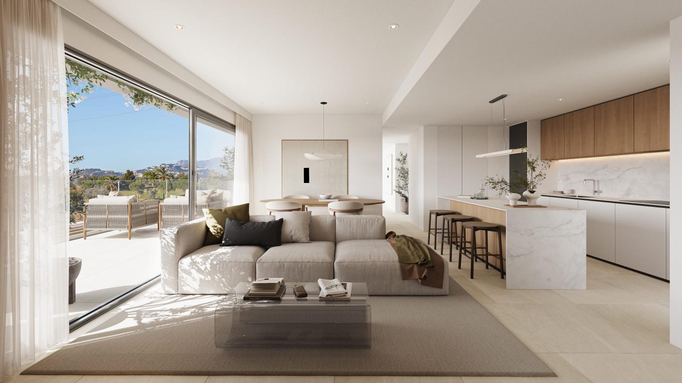 Bungalow i Mijas, Malaga, Spanien 3 sovrum, 93 kvm. Nr. 137024