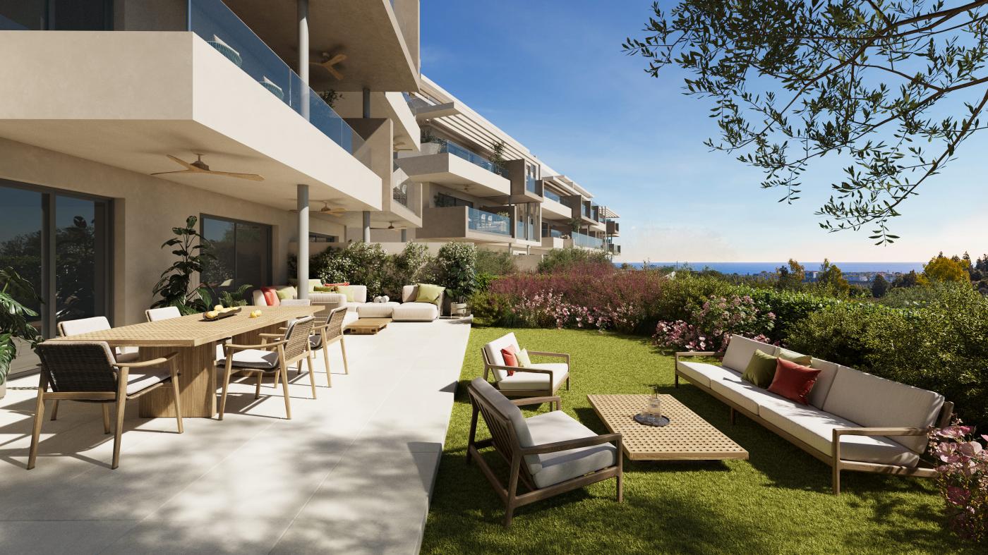 Bungalow i Mijas, Malaga, Spanien 3 sovrum, 93 kvm. Nr. 137024