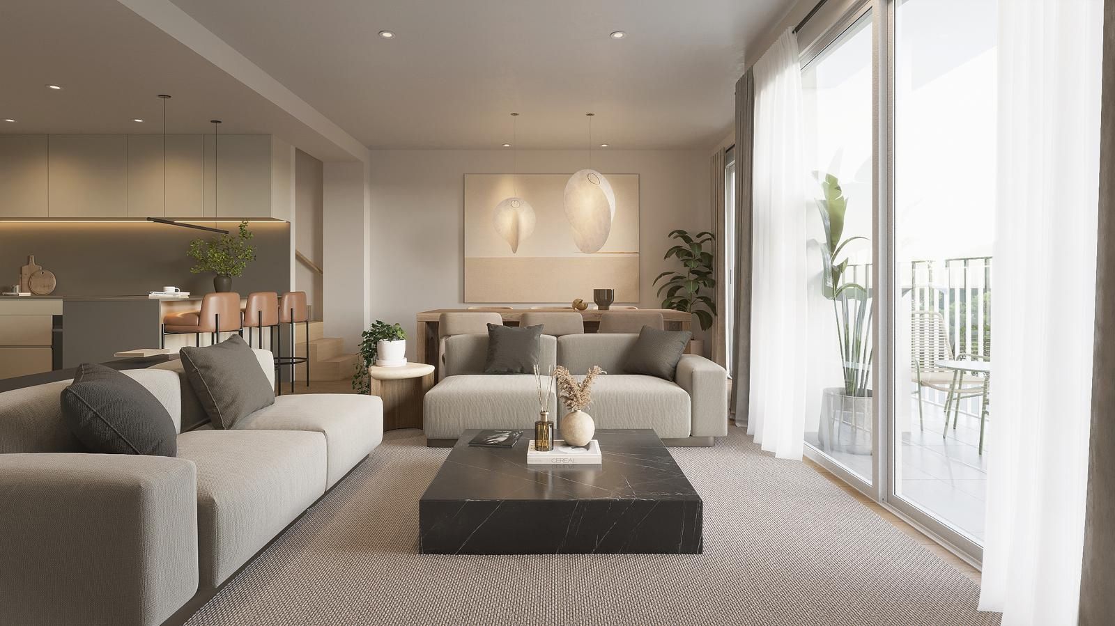 Apartamento en España 3 dormitorios, 89 m2 No. 167718