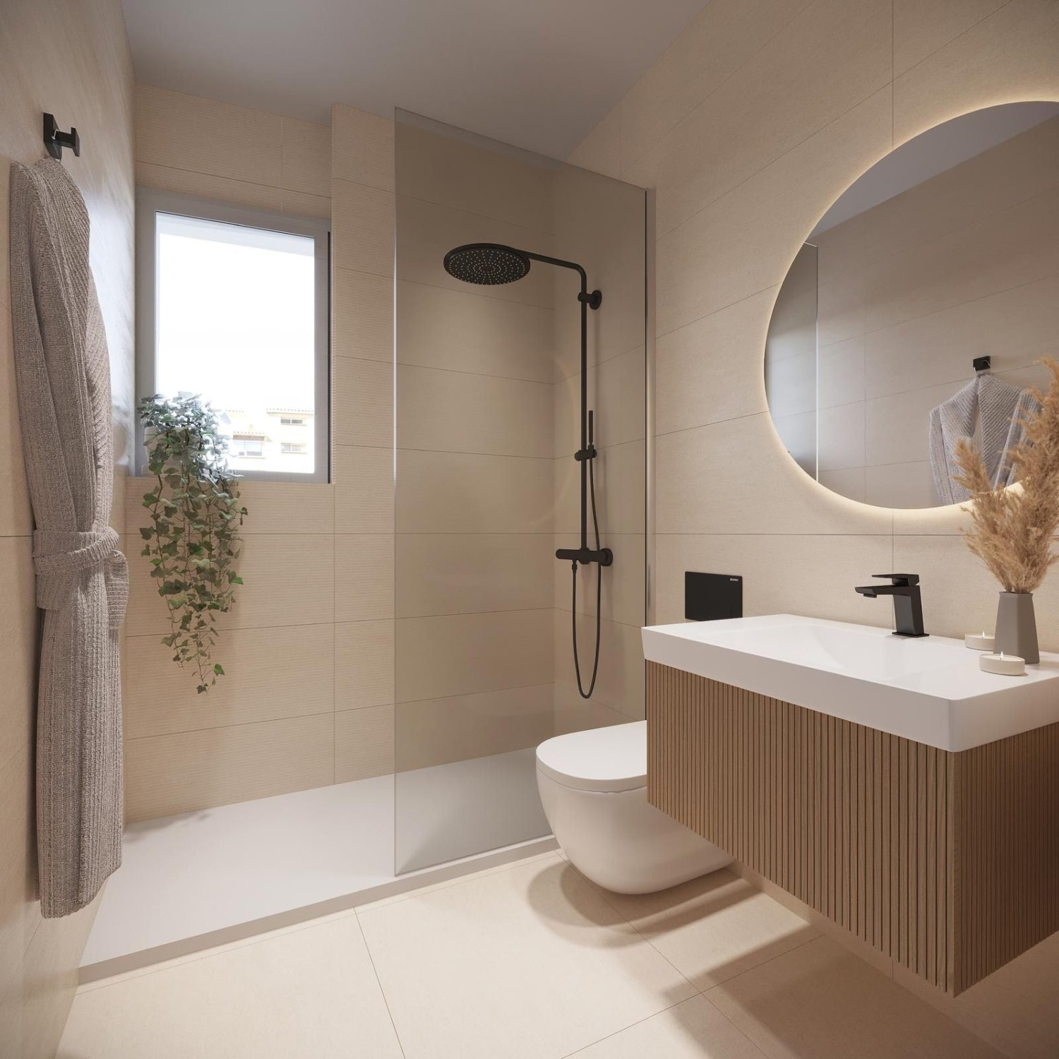 Apartamento en España 3 dormitorios, 89 m2 No. 167718