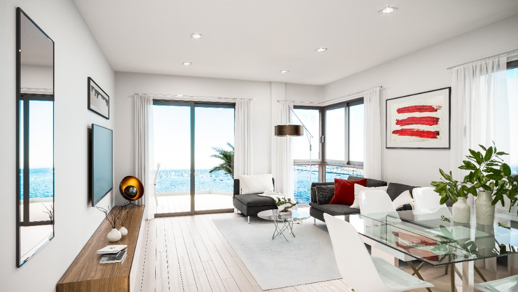 Apartament w Lo Pagan, Murcia, Hiszpania 3 sypialnie, 99 mkw. nr 144805