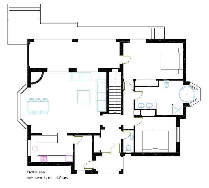Villa a Javea, Alicante, Spagna 5 camere da letto, 400 mq. N° 144806