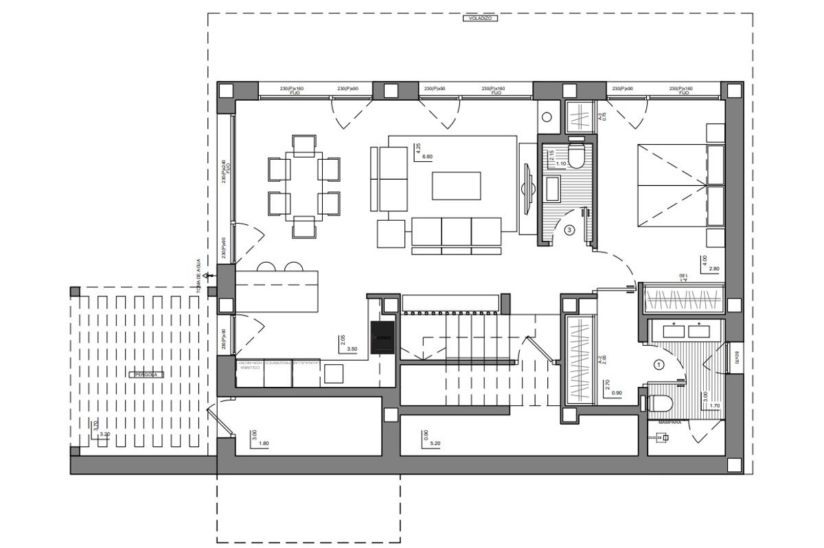 Villa i Lliber, Alicante, Spanien 3 sovrum, 314 kvm. Nr. 99818
