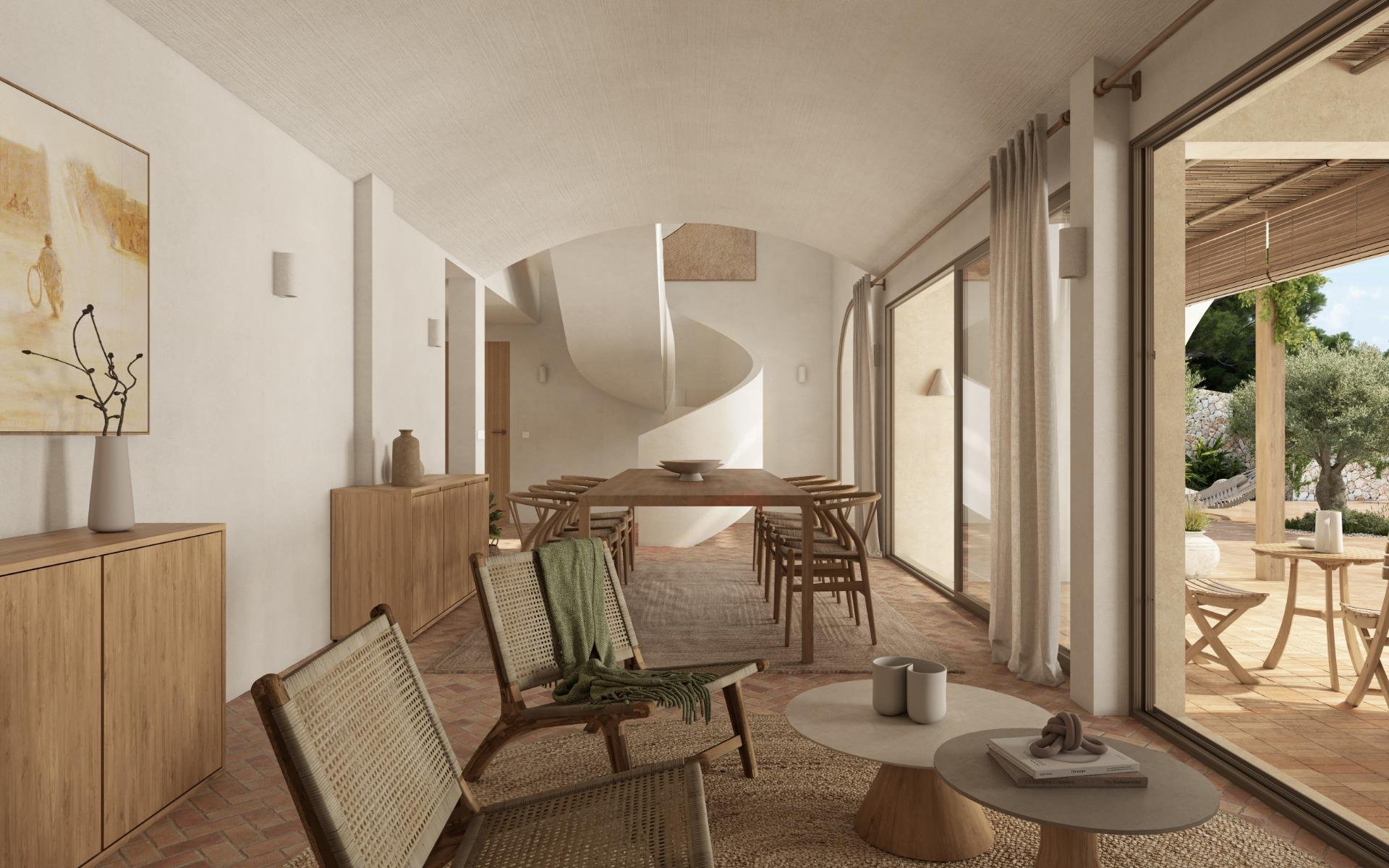 Huvila Benissa, Alicante, Espanja 4 makuuhuonetta, 300.42 m2 No. 196289