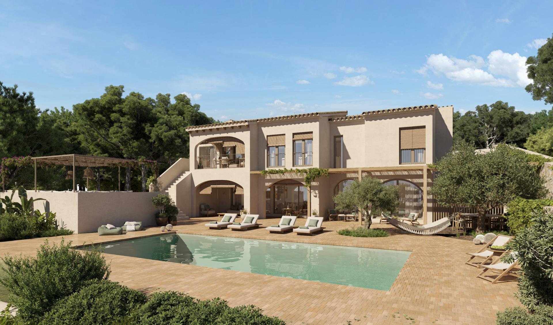 Huvila Benissa, Alicante, Espanja 4 makuuhuonetta, 300.42 m2 No. 196289