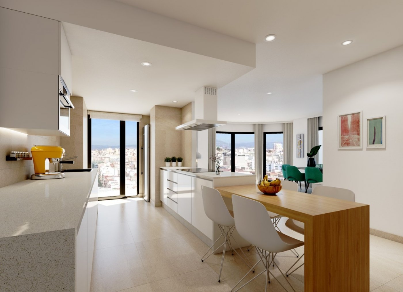 Penthouse in La Florida, Alicante, Spain 1 bedroom, 58 sq.m. No. 165146