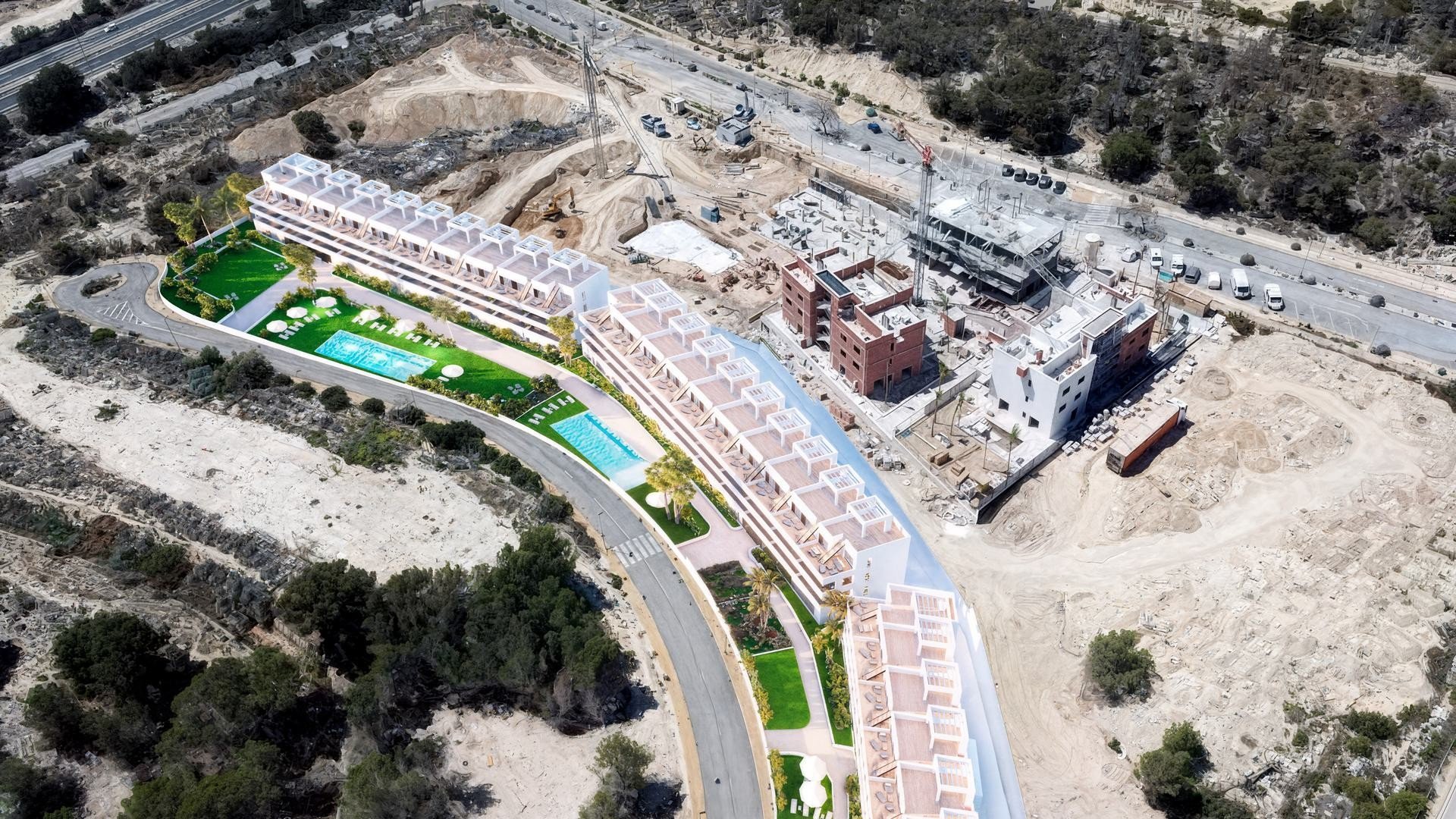 Appartamento a Benidorm, Alicante, Spagna 2 camere da letto, 87 mq. N° 179494