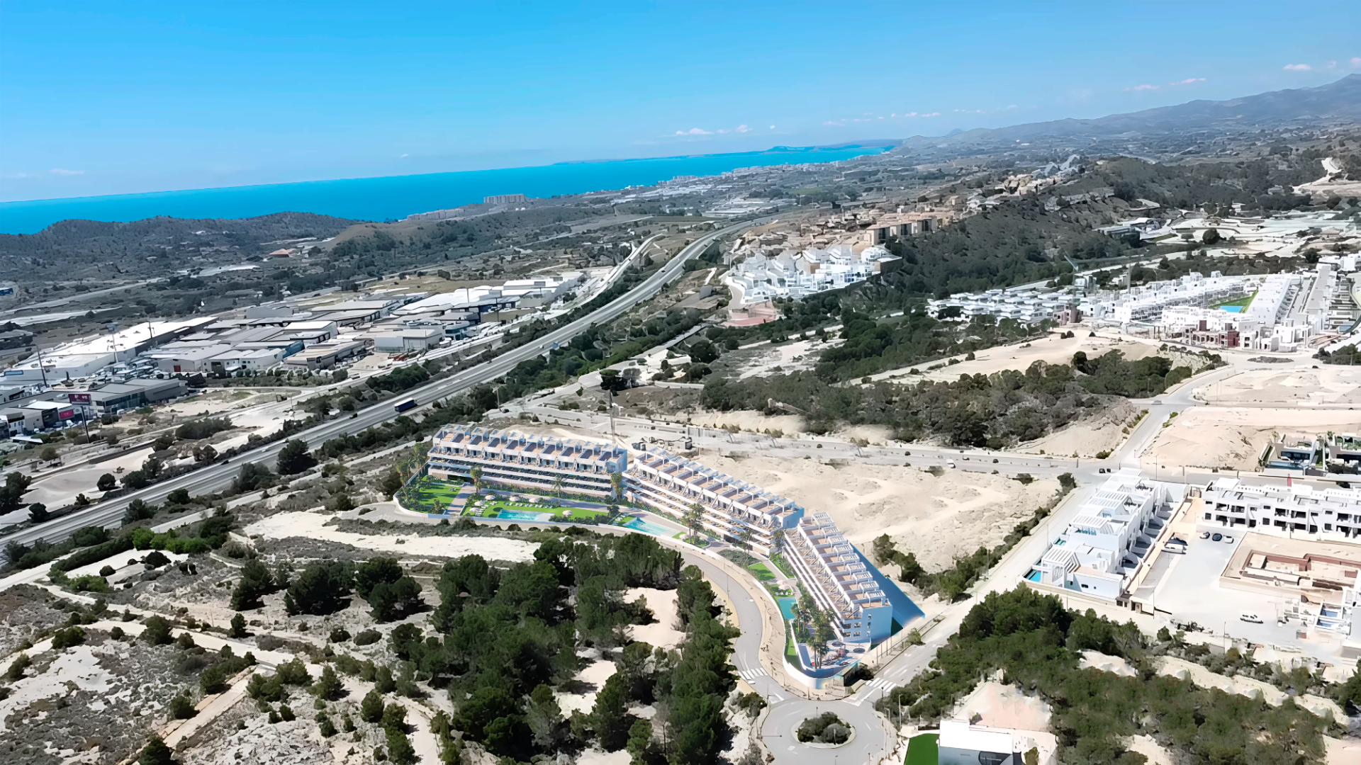 Appartamento a Benidorm, Alicante, Spagna 2 camere da letto, 87 mq. N° 179494